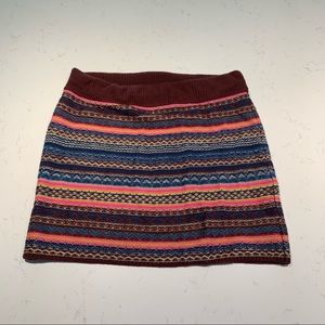 Sweater “Fair Isle” Skirt